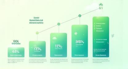 Bar graph showing water and emissions savings